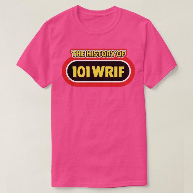 T-shirt BEST SELLER WRIF 101 Radio (Design devant)
