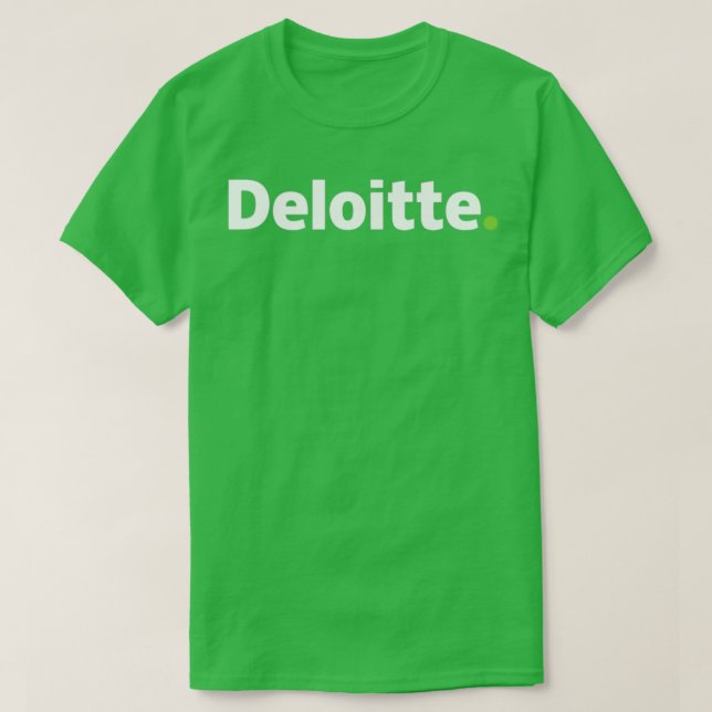 T-shirt Best Selling Deloitte (Design devant)