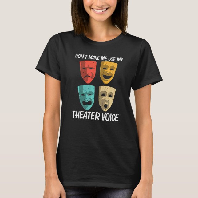 T-shirt Best Theater For Men Women Broadway Musical Theate (Devant)