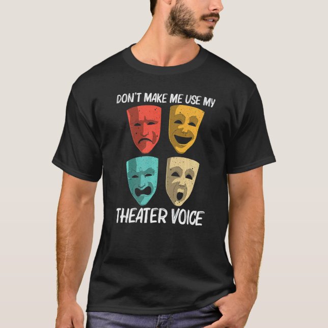 T-shirt Best Theater For Men Women Broadway Musical Theate (Devant)