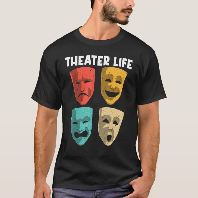 T-shirt Best Theater For Men Women Broadway Musical Theate (Devant)