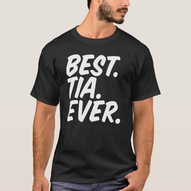 T-shirt Best Tia (Devant)