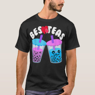 T-shirt Besteas Milk Tea Amateurs Boba Bffs Besties Bubble