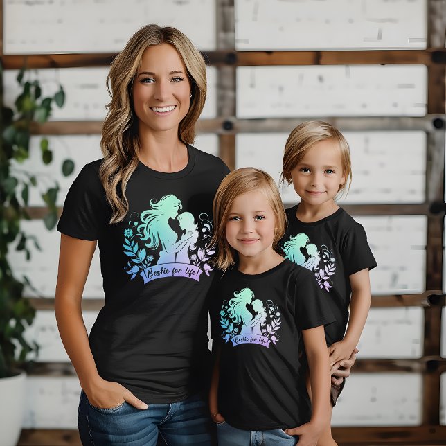 T-shirt Bestie maman et moi Bestie for Life Mother and Dau (Créateur téléchargé)