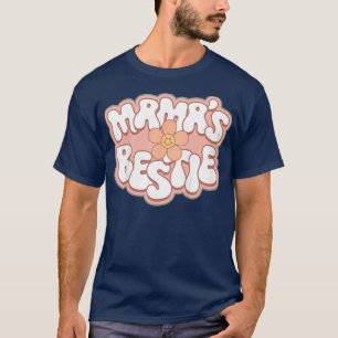 T-shirt Bestie retro style Enfants Mama Super bébé fille M