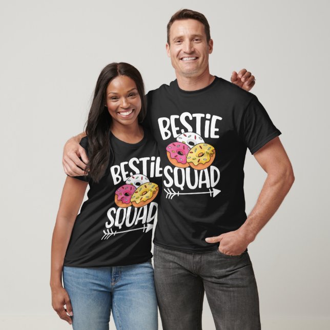 T-shirt Bestie Squad Doughnut Lover (Unisexe)