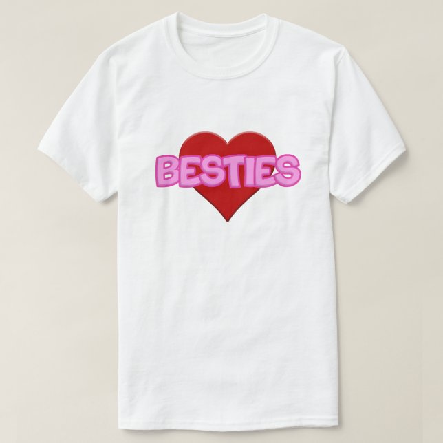 T-shirt besties 1 (Design devant)
