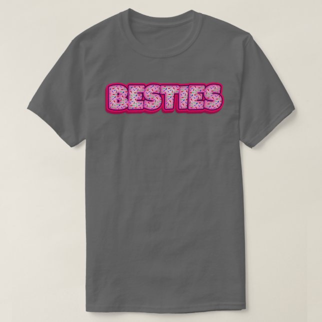T-shirt Besties Donuts Baker Donut Lover Baking Best Frien (Design devant)