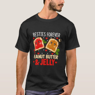 T-shirt Besties Pour Jamais Peanut Beurre Jelly Paire