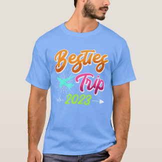 T-shirt Bestiesrip 2023 Vacation Friends Spring Break cade