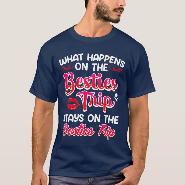 T-shirt Bestiesrip Friends Summer Vacances Spring Break gi (Devant)