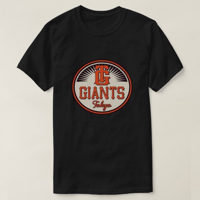 T-shirt BESTSELLER - Tokyo Giants Logo Vintage (Design devant)