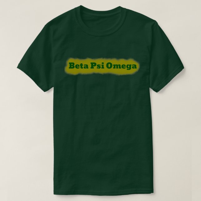 T-shirt Beta Psi Omega (Design devant)