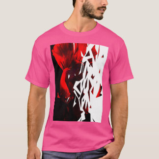 T-shirt Bêta rouge poisson 1