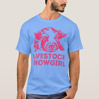 T-shirt Bétail Vigie - Montrer Des Cochons À La Foire De P