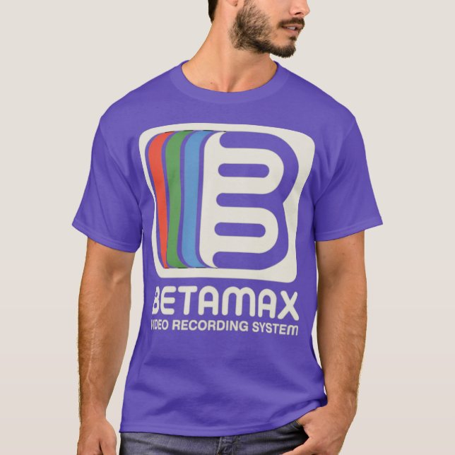 T-shirt Betamax (Devant)