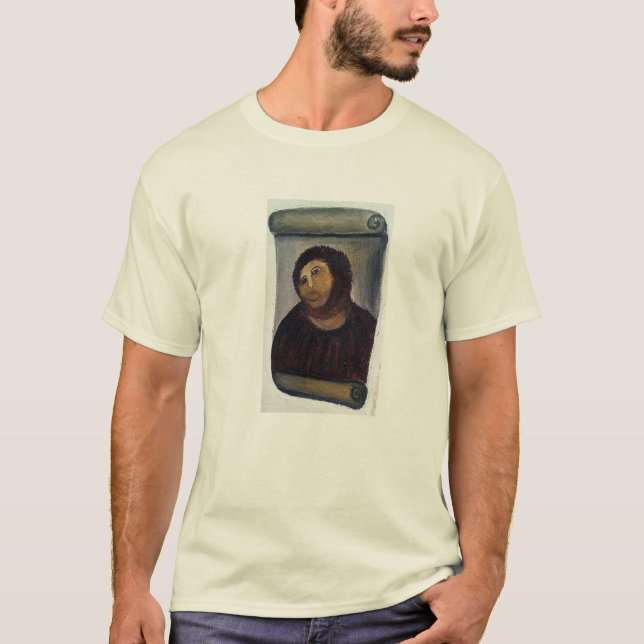T-shirt Bête brouillée Jésus de Cristo De Borja Jésus (Devant)