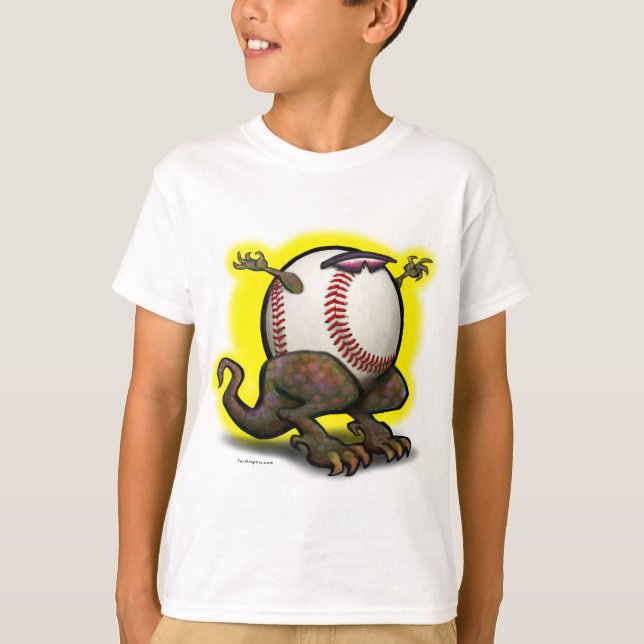 T-shirt Bête de base-ball (Devant)