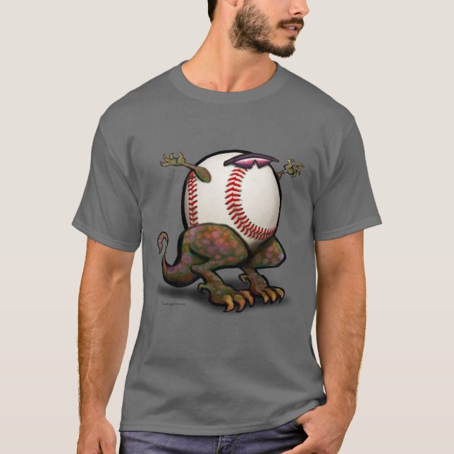 T-shirt Bête de baseball (Devant)