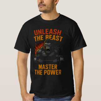 T-shirt Bête de Bodybuilding Puissance – Libérez le Muscle