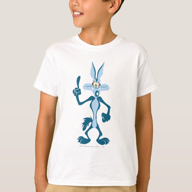 T-shirt BÊTE DE COYOTE™ Bleu Aha! (Devant)