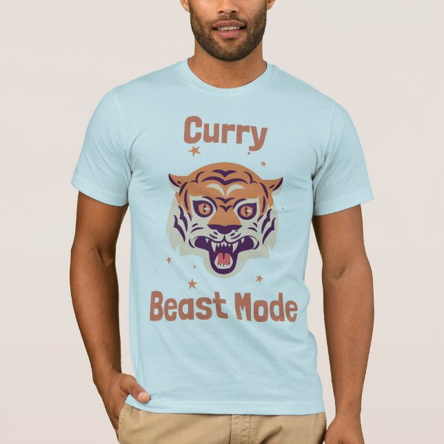 T-shirt Bête de curry Mode Amateur de curry (Devant)