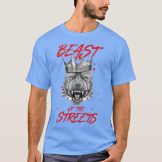 T-shirt Bête des rues Chien CrownPit Motivation King