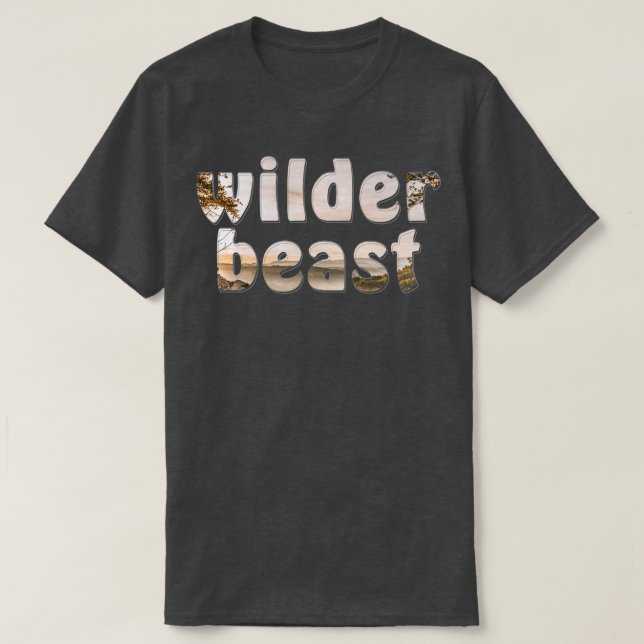 T-shirt bête sauvage (Design devant)