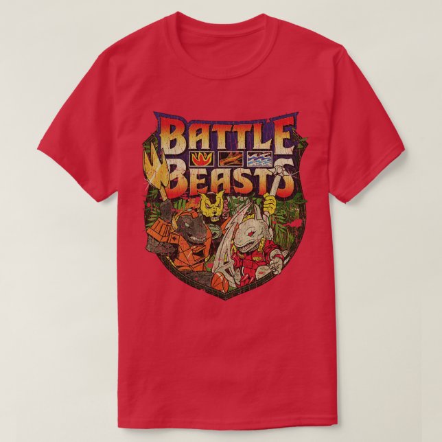 T-shirt Bêtes de bataille 1986 (Design devant)