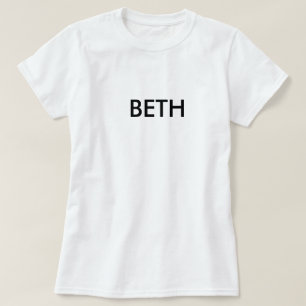 T-shirt Beth