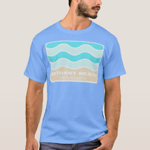 T-shirt Bethany Beach Delaware Vague de crashage sur un sa