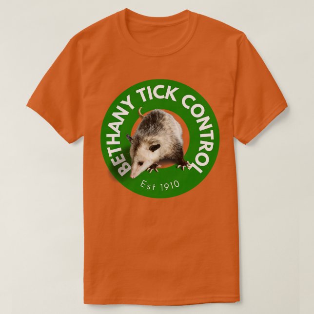 T-shirt Bethany Tick Control (Design devant)