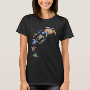 T-shirt Bethel Beach Virginia Sea Turtle Lover Beach BB