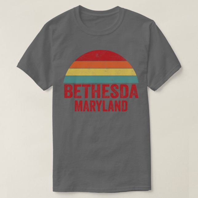 T-shirt Bethesda Maryland (Design devant)