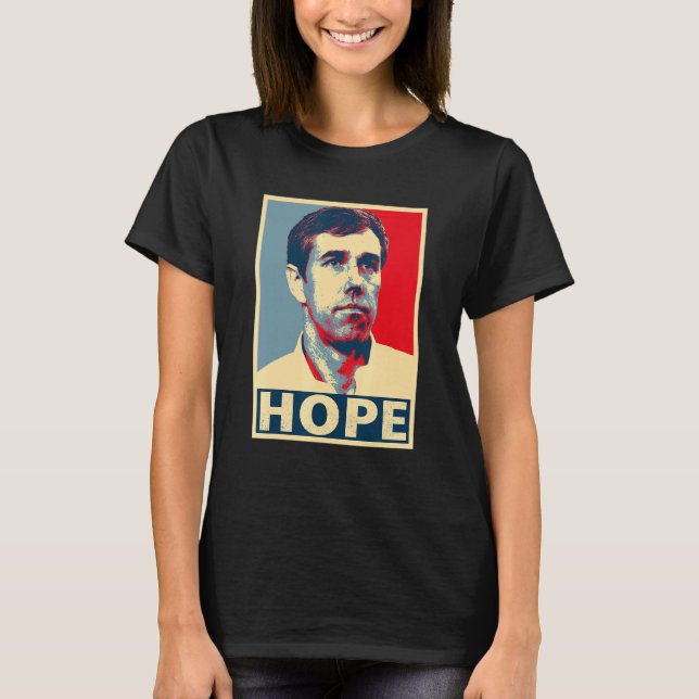 T-shirt Beto O'rourke Hope (Devant)