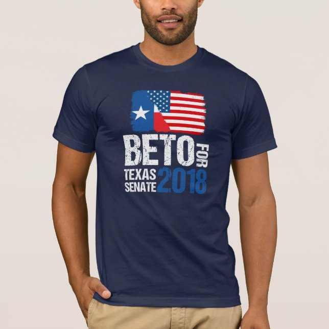 T-shirt Beto O'Rourke pour le sénat du Texas en 2018 (Devant)
