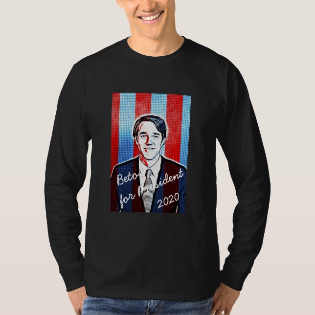 T-shirt Beto O'Rourke pour l'élection présidentielle de 20 (Devant)