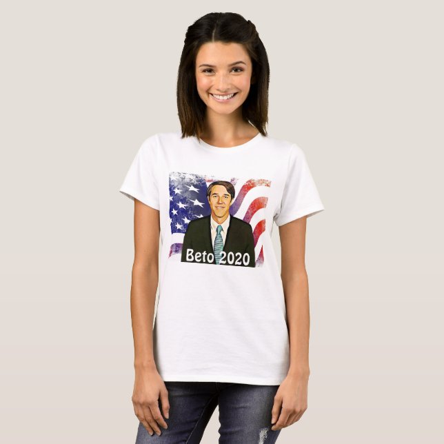 T-shirt Beto O'Rourke pour l'élection présidentielle de 20 (Devant entier)