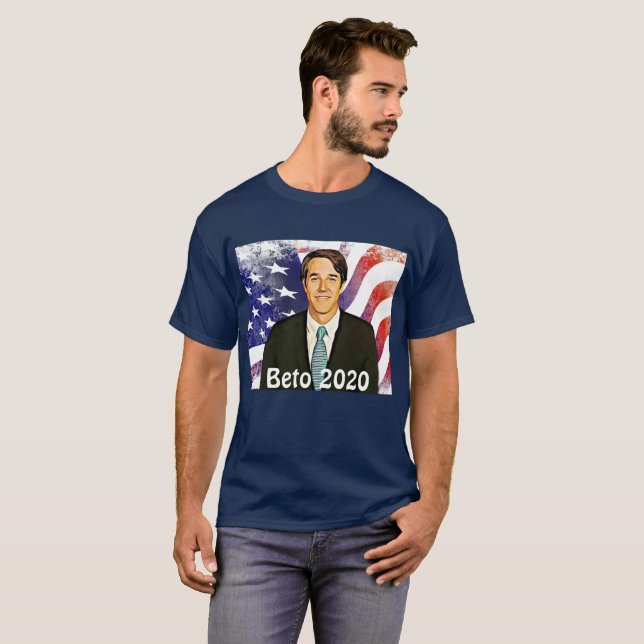T-shirt Beto O'Rourke pour l'élection présidentielle de 20 (Devant entier)