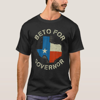 T-shirt Beto Pour Le Gouverneur O'rourke Texas 2022 Electi
