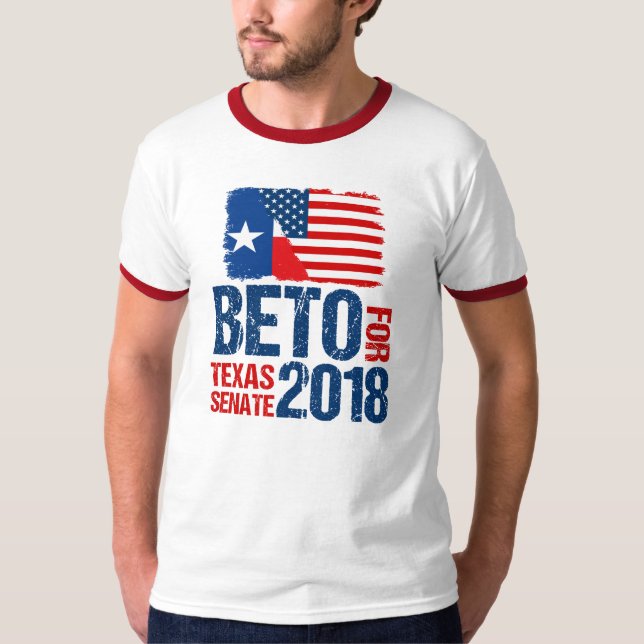 T-shirt Beto pour l'élection de sénat du sénateur 2018 (Devant)