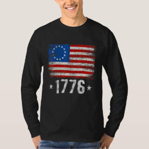 T-shirt Betsy Ross Chemise 4 juillet Drapeau Américain 177