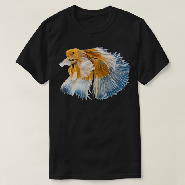 T-shirt Betta Combattre Le Poisson Pour Tous Les Amateurs  (Design devant)