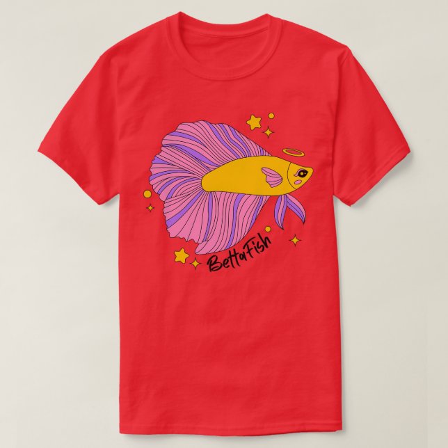 T-shirt Betta Fish 1 3 (Design devant)