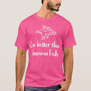 T-shirt Betta Fish Betta Gamma Drôle Japonais Fighting Fis