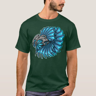 T-shirt betta fish robot