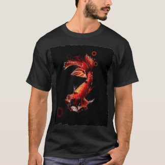 T-shirt Betta Fish Siamese Lutter contre le poisson 1