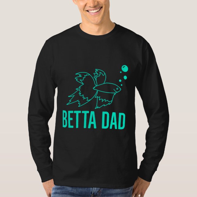 T-shirt Betta Papa Betta Fish (Devant)