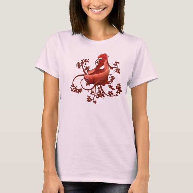 T-shirt Betta rouge (Devant)