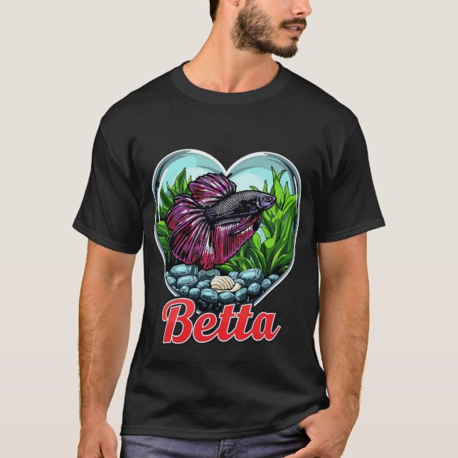 T-shirt Betta squad — élégant, féroce, imparable. (Devant)